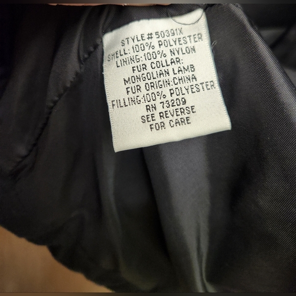 Marvin Richards Vintage Goose Down Black Puffer Jacket - Picture 7 of 8